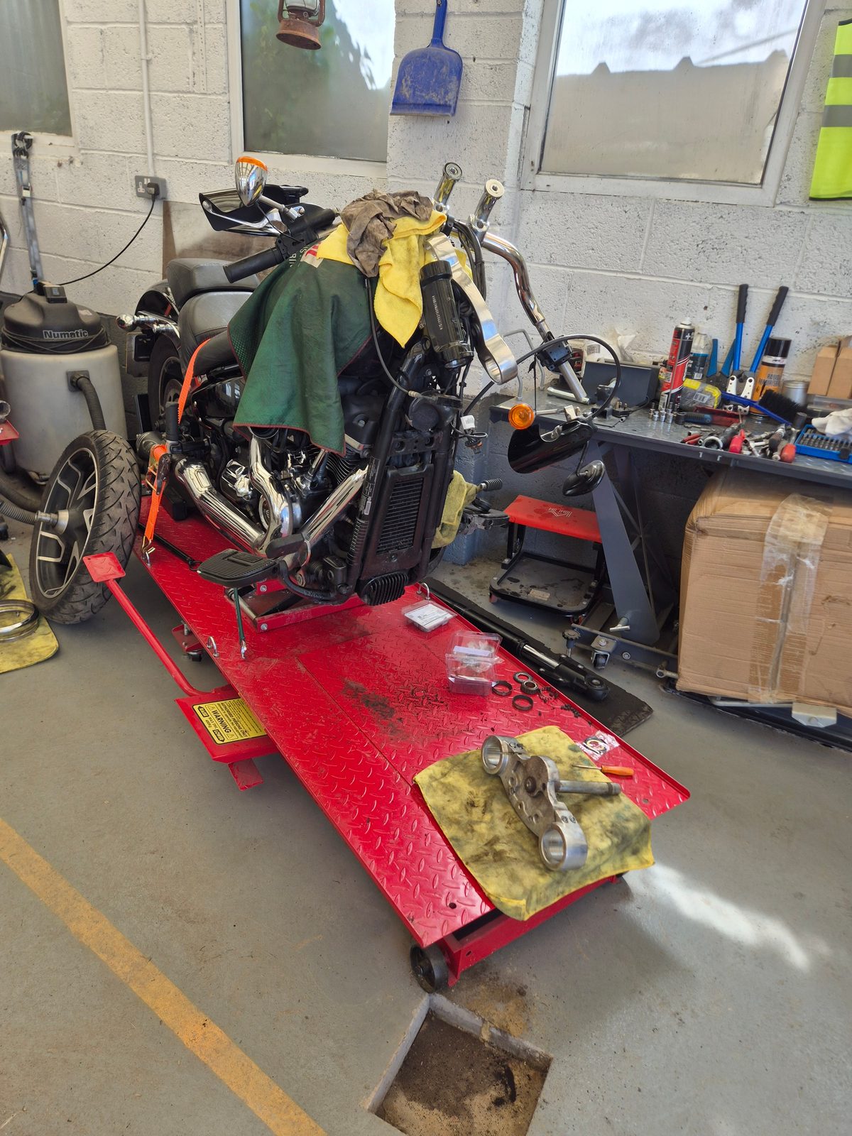 Redvers Services workshop photo