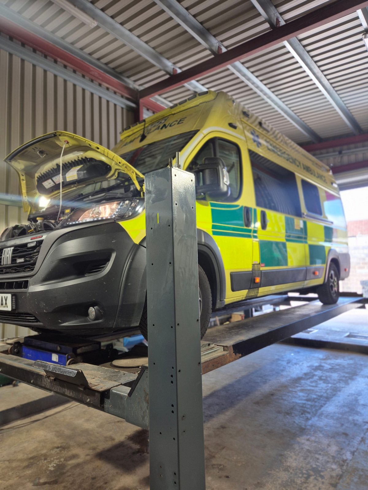 Redvers Services workshop photo