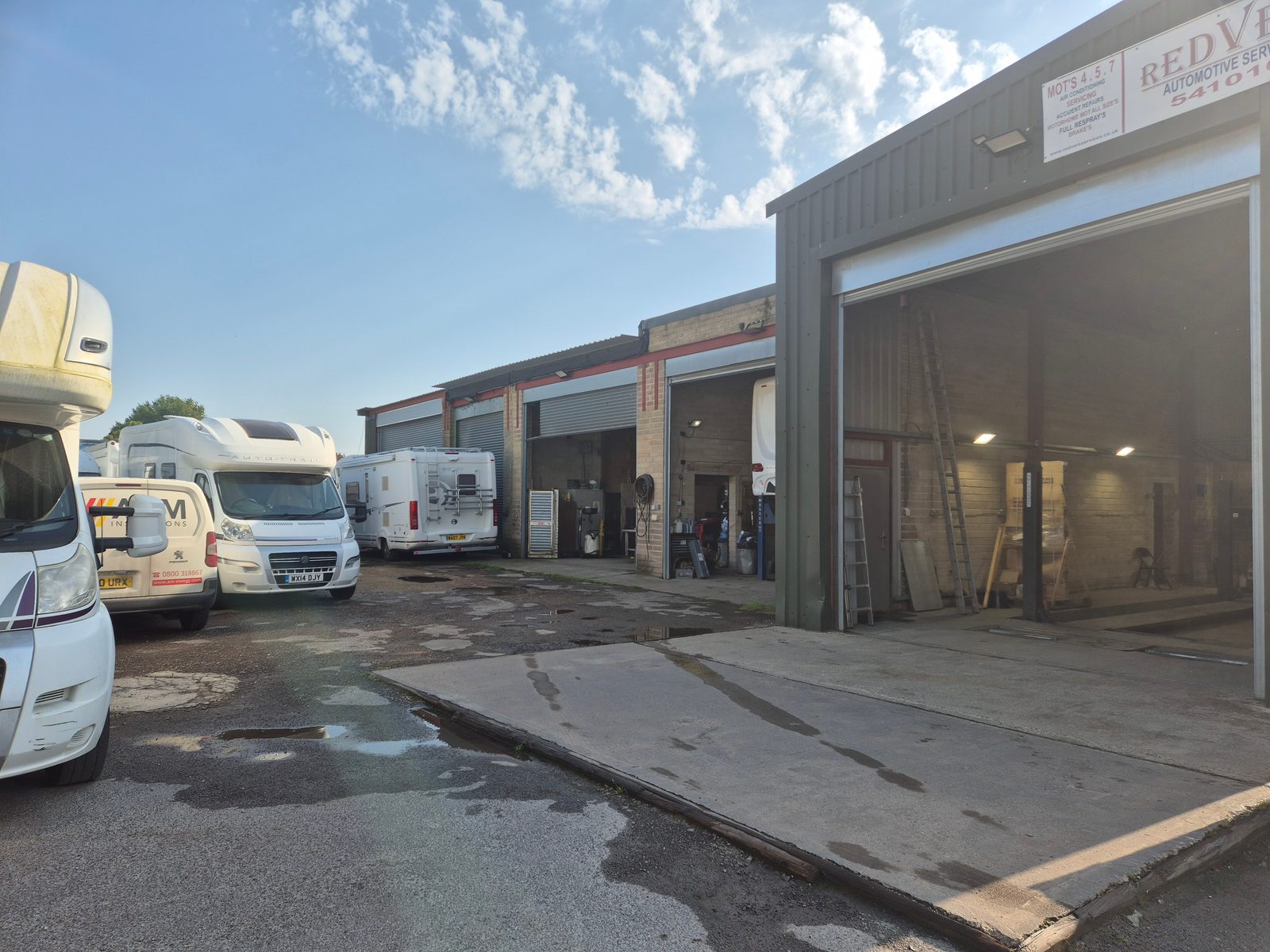 Redvers Services workshop photo